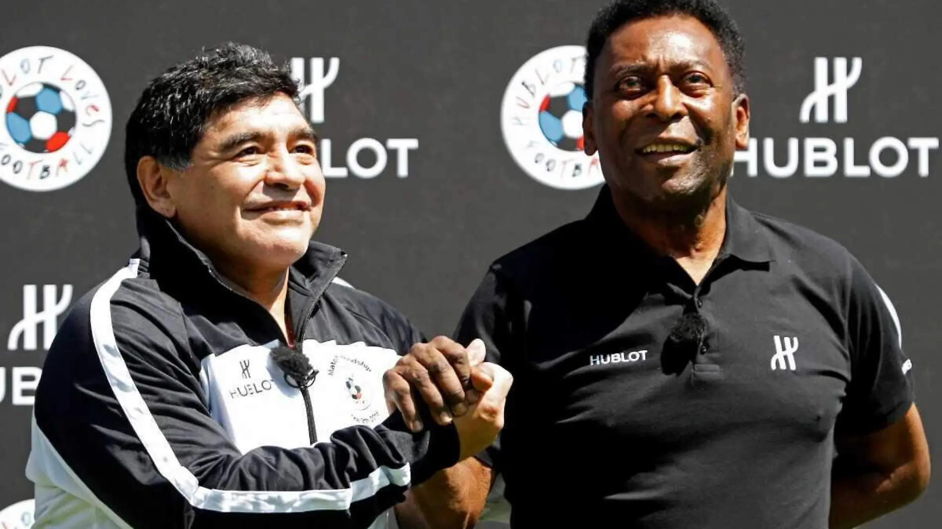 Maradona con Pelé